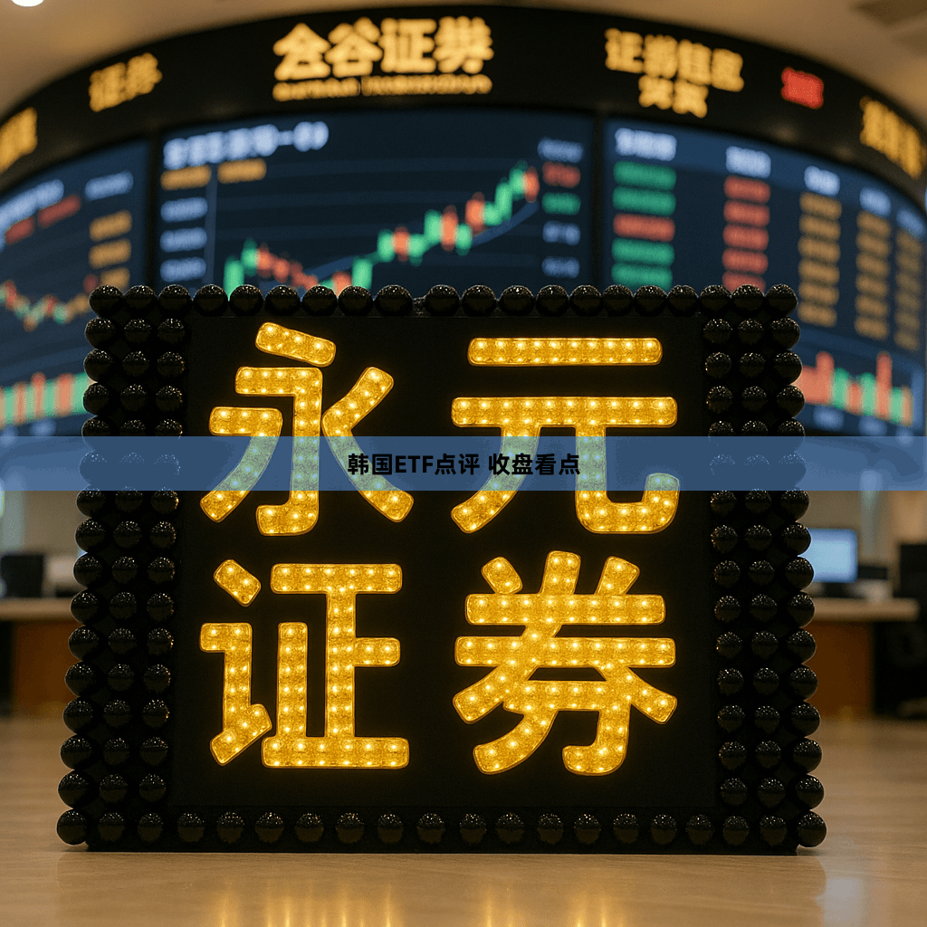 韩国ETF点评 收盘看点