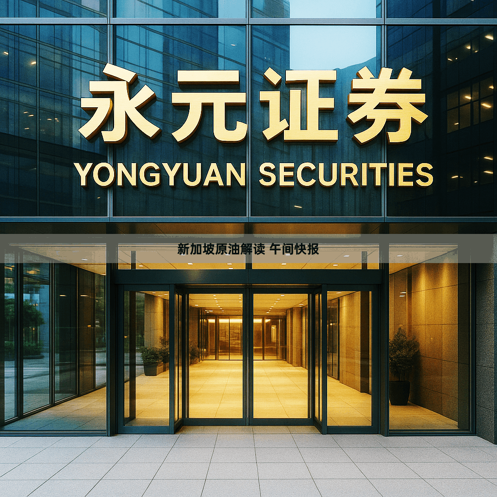 新加坡原油解读 午间快报