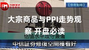 大宗商品与PPI走势观察 开盘必读