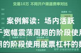 案例解读：场内活跃资金处于宽幅震荡周期的阶段使用股票杠杆的数